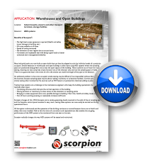 Scorpion Application Sheet Warehouses