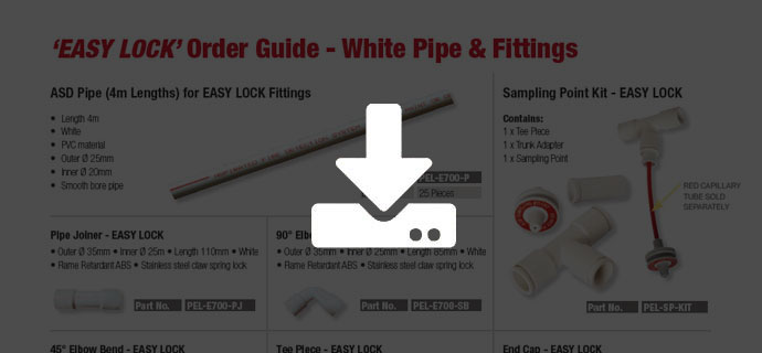 FlameStop EASY LOCK ASD Sampling Pipe & Fittings Brochure